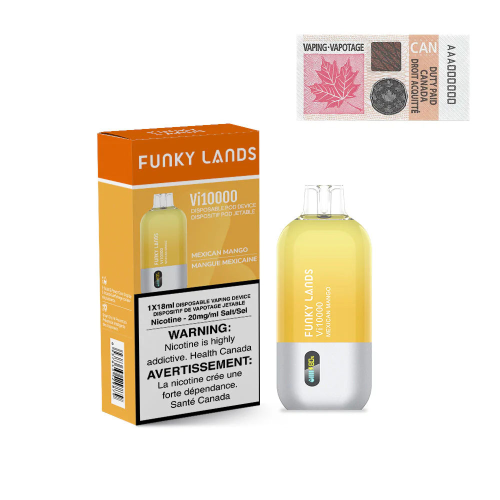 Funky Lands by ElfBar Vi10000 Rechargeable Disposable Vape 18ml - Image 4