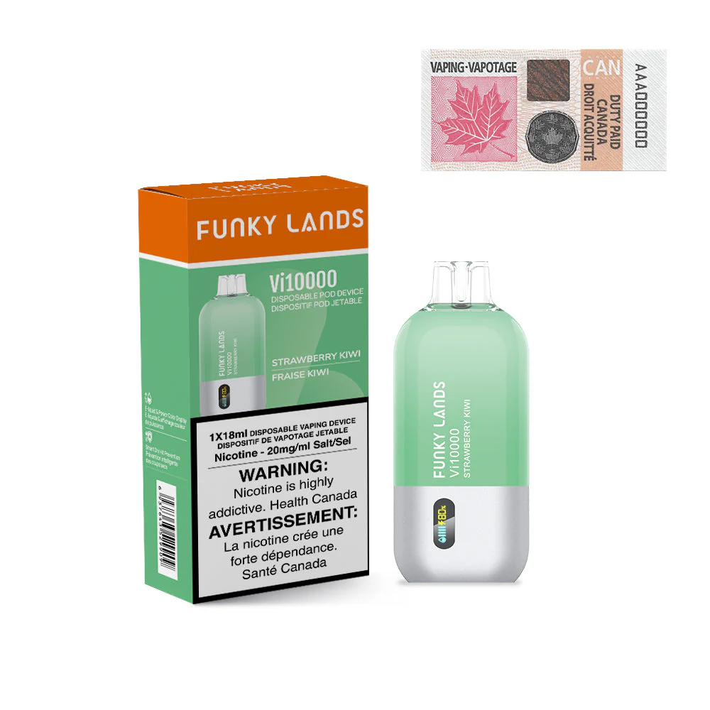Funky Lands by ElfBar Vi10000 Rechargeable Disposable Vape 18ml - Image 6