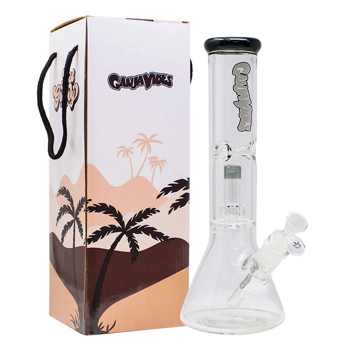GanjaVibes 12" Matrix Percolator Bong - Image 2