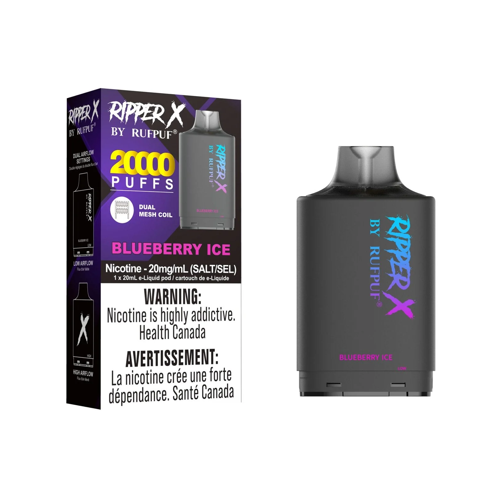 [Clearance] Gcore Rufpuf Ripper X Replacement Pod 20mL - Image 3