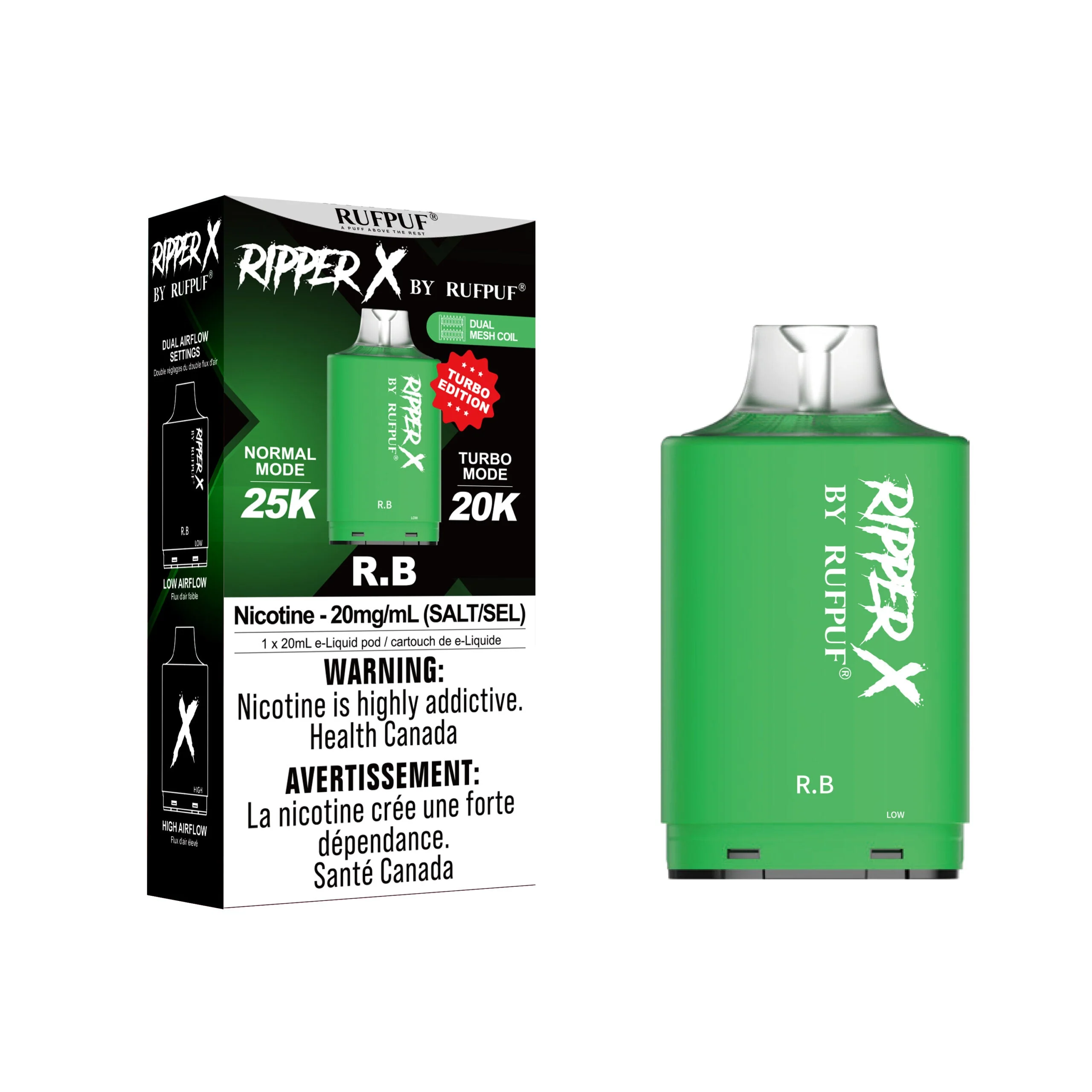 [Clearance] Gcore Rufpuf Ripper X Replacement Pod 20mL - Image 39