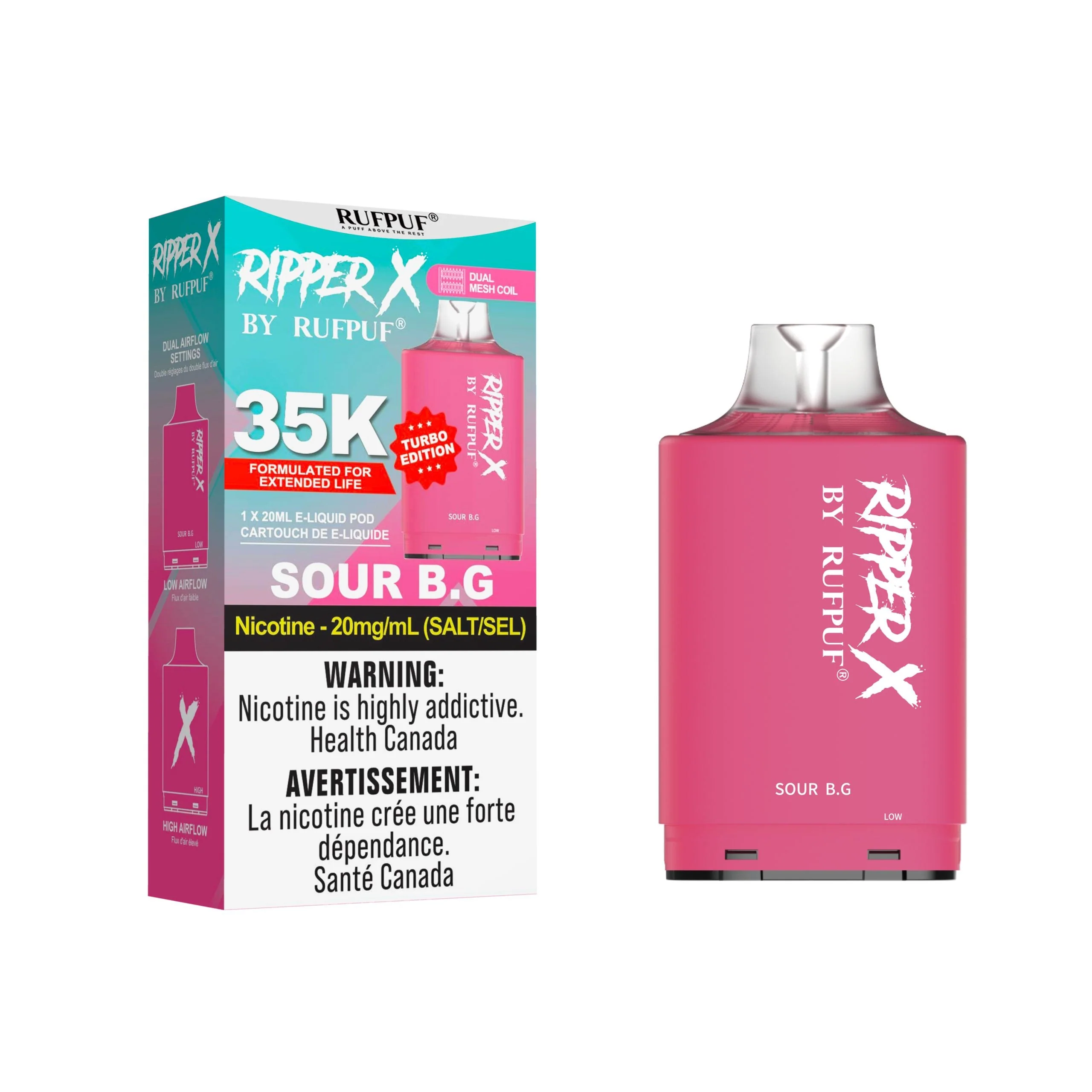 [Clearance] Gcore Rufpuf Ripper X Replacement Pod 20mL - Image 46