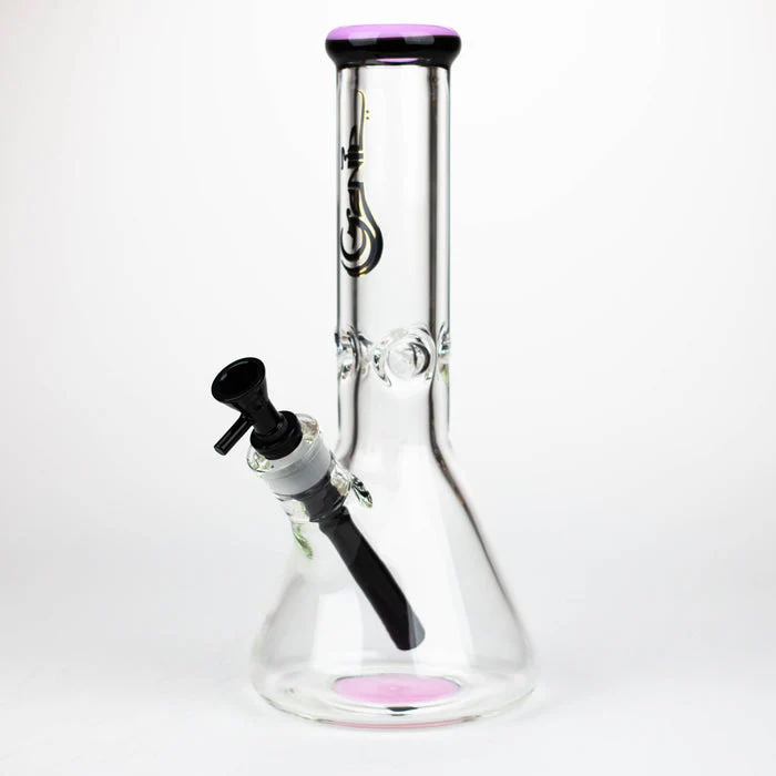Genie 12" Classic Beaker 9mm Glass Water Bong - Image 3