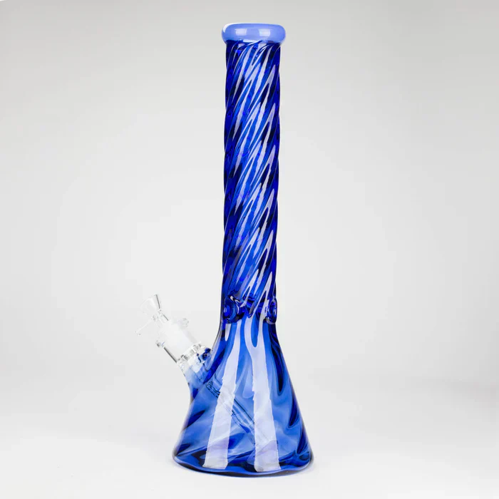 Genie - 16" 9mm Twist Glass Beaker Bong - Image 11