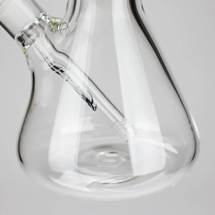 Genie - 19.5" 9mm Curved Shaft Glass Beaker Bong - Image 5