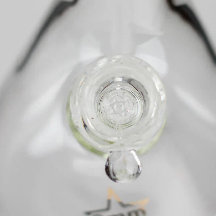Genie - 19.5" 9mm Curved Shaft Glass Beaker Bong - Image 7