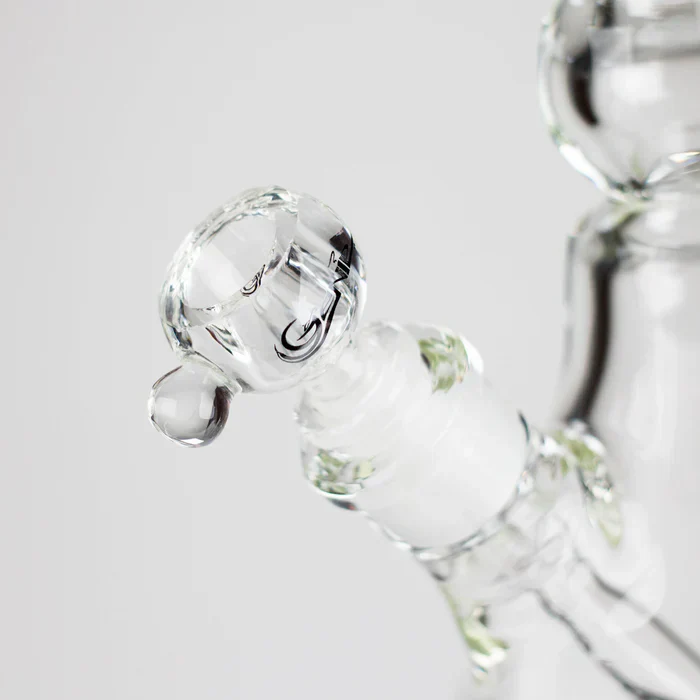 Genie - 19.5" 9mm Curved Shaft Glass Beaker Bong - Image 8