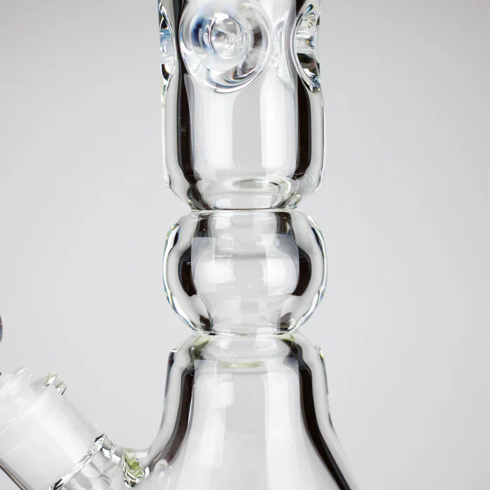 Genie - 19.5" 9mm Curved Shaft Glass Beaker Bong - Image 9