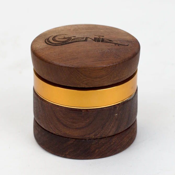 Genie 4 Parts Wooden Cover Grinder - Image 3