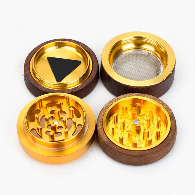 Genie 4 Parts Wooden Cover Grinder - Image 5