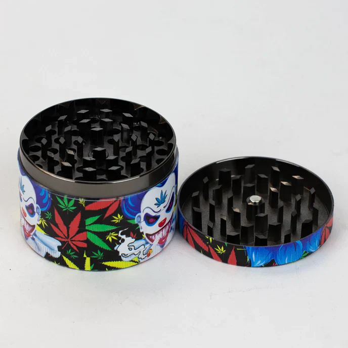 Genie Metal 4-Piece Clown Grinder - Image 3