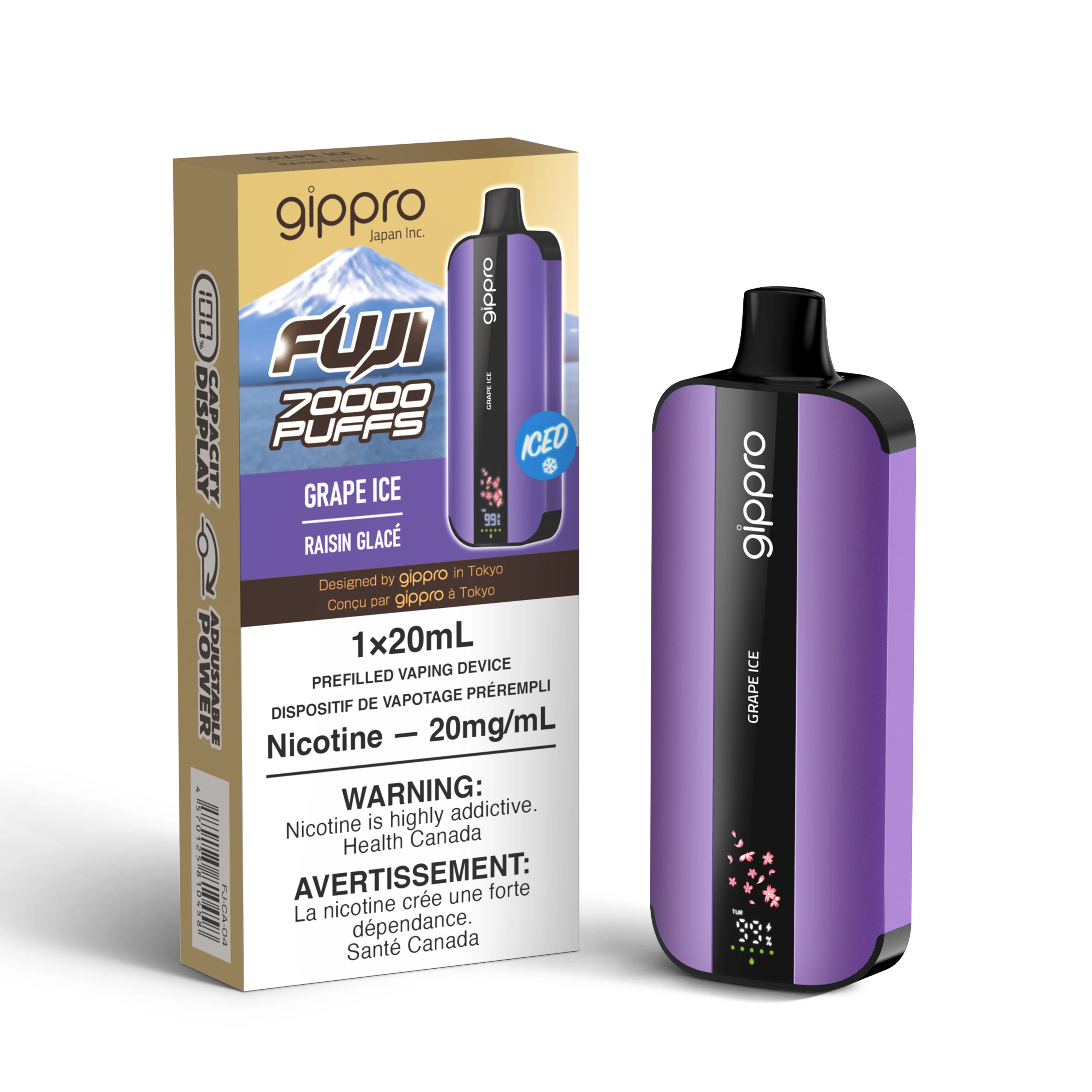 Gippro Fuji Disposable Vape 20mL - Image 2