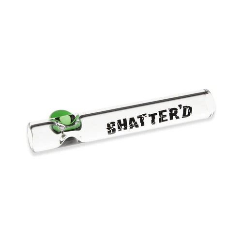 Shatter'd Glassworks - Chillum 3" Glass One Hitter - 12mm - Image 4