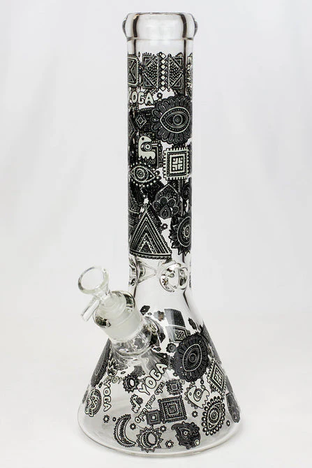 Glow In The Dark 14" 7mm Glass Bong