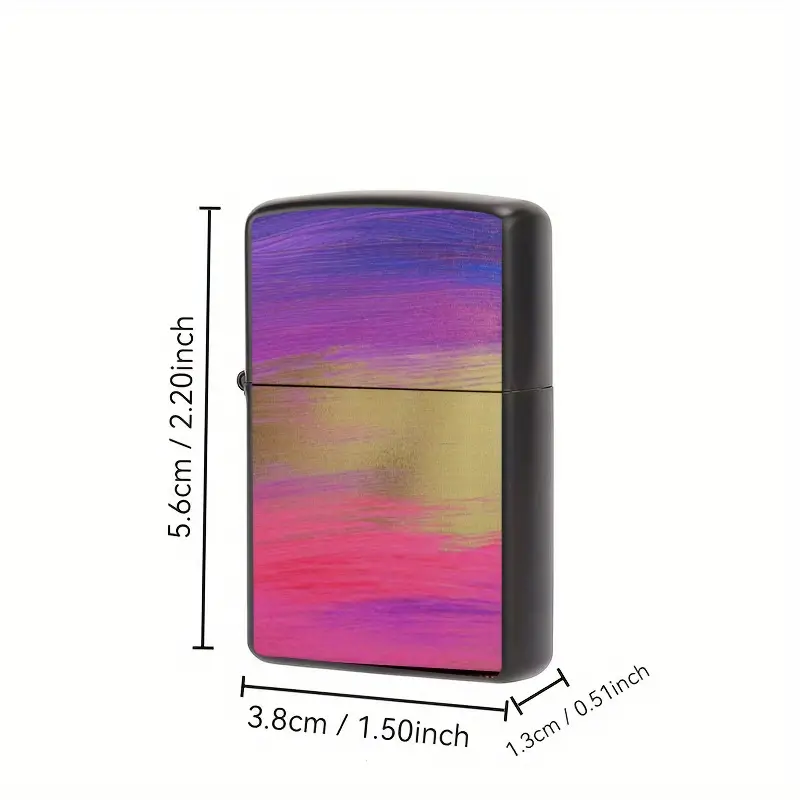 Golden Foil Watercolor Lighter Refill Shell - Image 2