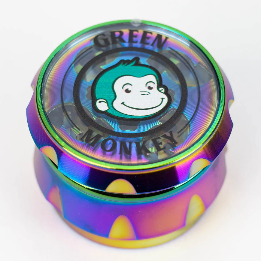 Green Monkey Baboon Crown Grinder 63mm - Image 9