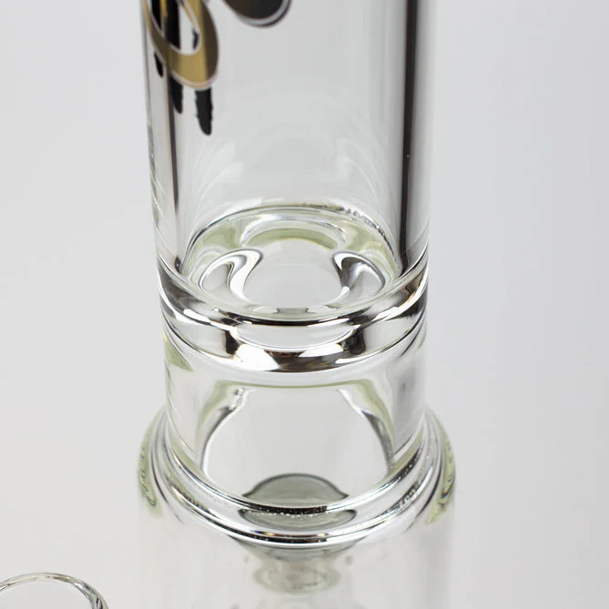 H2O 17.5" Glass Bong W/ Shower Head Percolator - Image 5