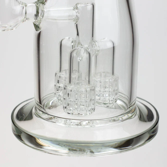 H2O 17.5" Glass Bong W/ Shower Head Percolator - Image 7