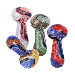 Heavy Dichroic Hand Glass Pipe