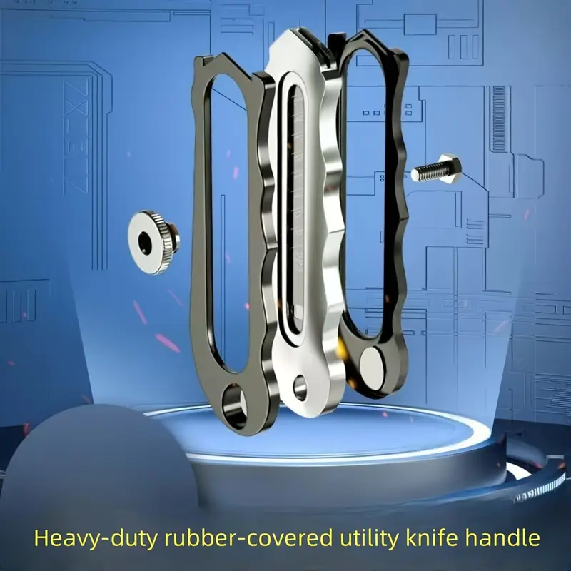 Heavy-Duty Stainless Steel Utility Knife - Image 5