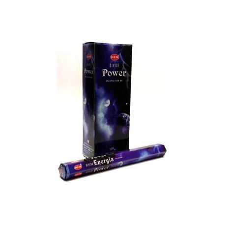 HEM Divine Power 9β³ Incense Sticks β Hex Box (20g)