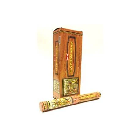 HEM Egyptian Musk 9β³ Incense Sticks β Hex Box (20g)