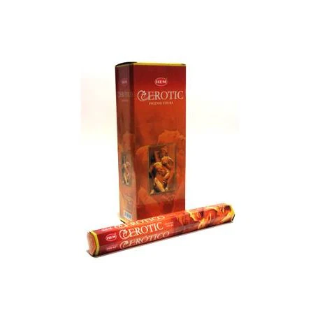 HEM Erotic 9β³ Incense Sticks β Hex Box (20g)