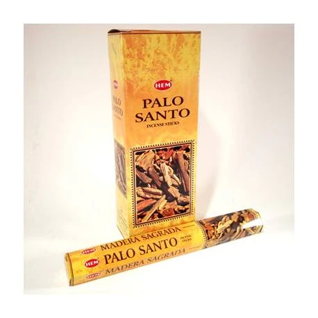 HEM Palo Santo 9β³ Incense Sticks β Hex Box (20g)