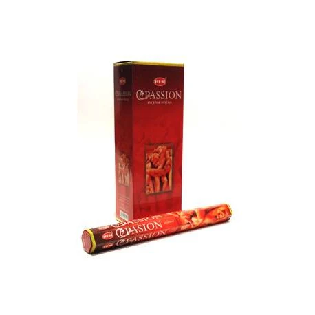 HEM Passion 9″ Incense Sticks – Hex Box (20g)