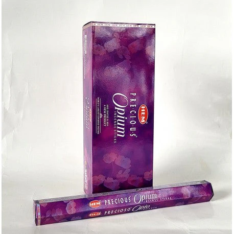 HEM Opium 9″ Incense Sticks – Hex Box (20g)