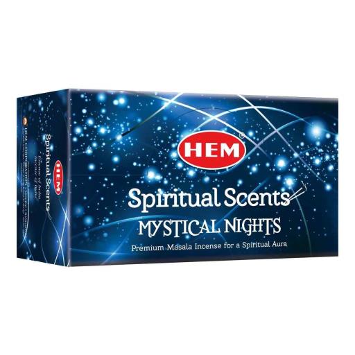 HEM Spiritual Scents β Mystical Nights Premium Hand-Rolled Masala Incense (15g)