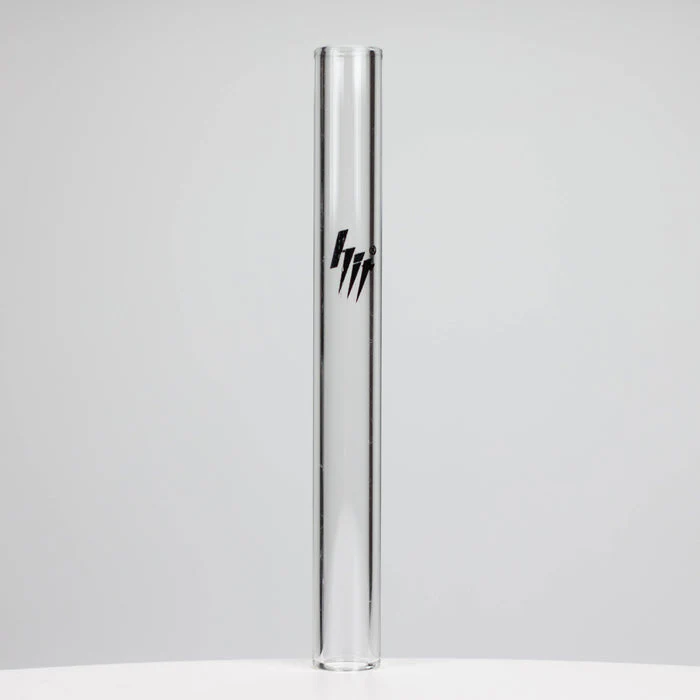 HIT Glass 4.25" Clear Glass Tube straight pipe