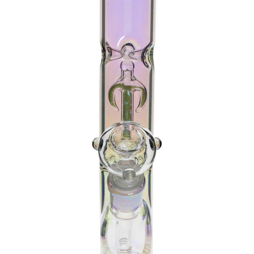 Plain Jane Glass - 12" Holographic Anchor Perc Straight Bong - Image 2