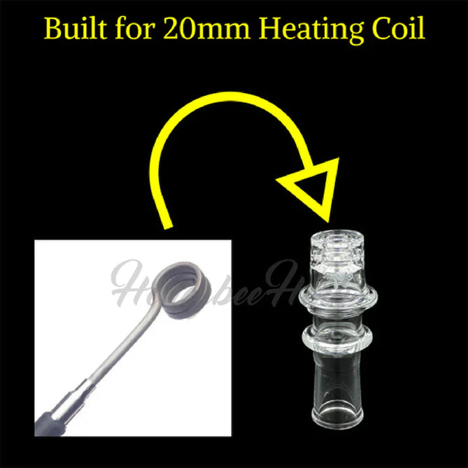 Honeybee Herb - Honeycomb Barrel Quartz Enail - 14mm Female - Image 4