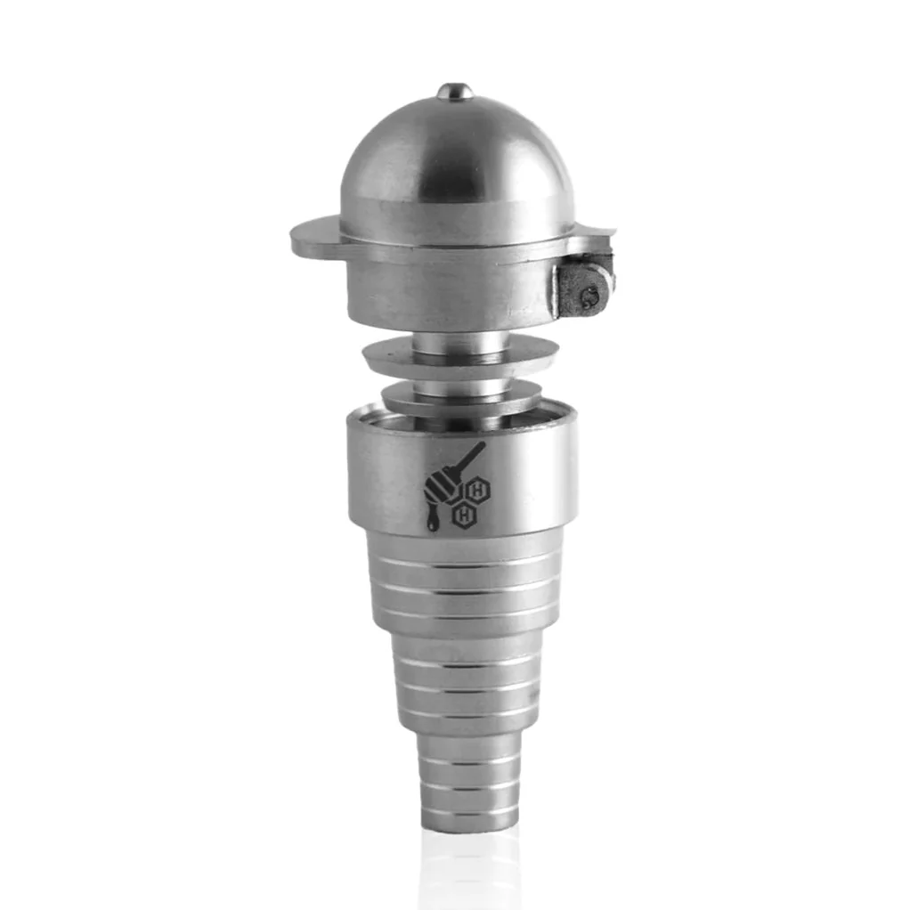 Honeybee Herb - Titanium 6 IN 1 Baseball Carb Cap Dab Nail - Image 3