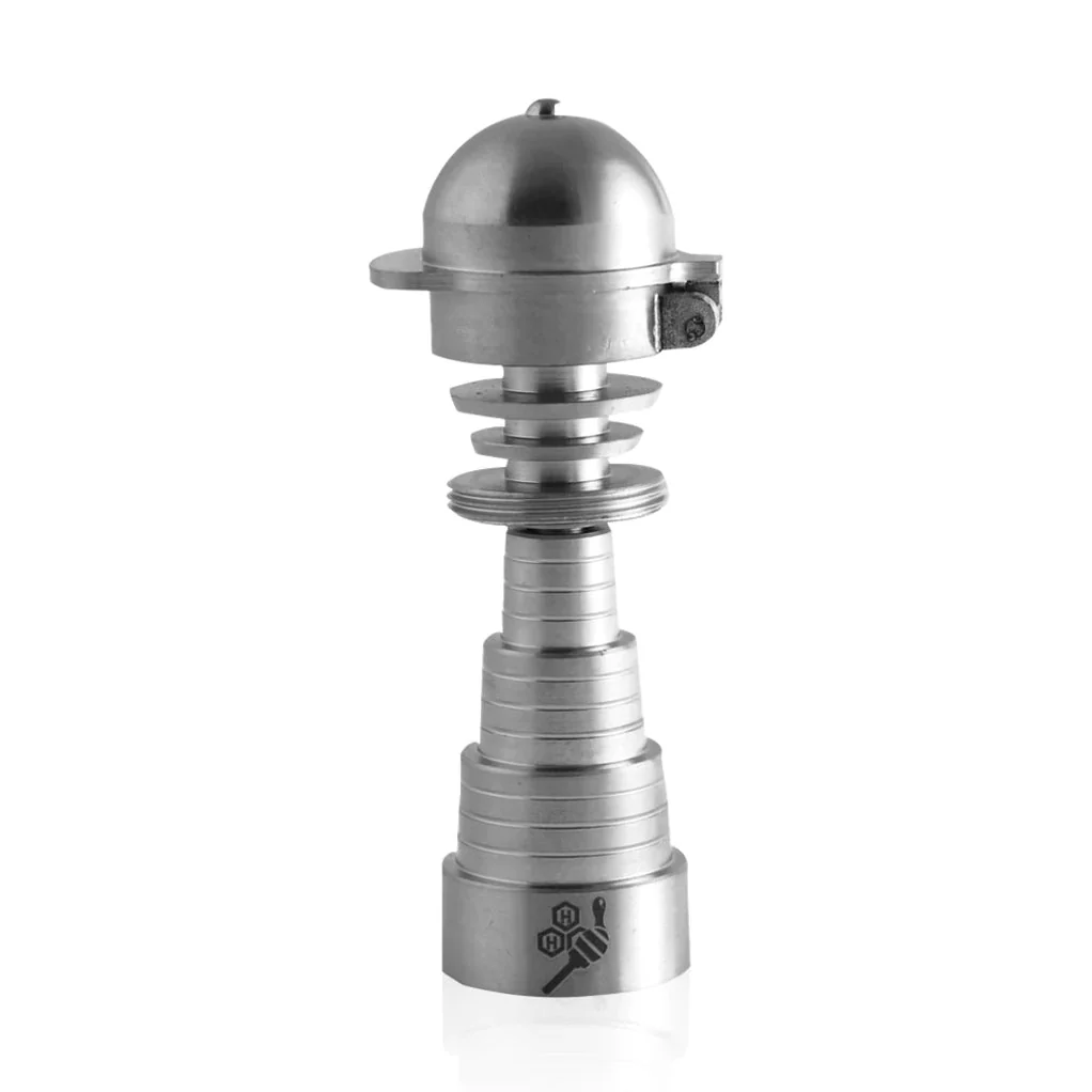 Honeybee Herb - Titanium 6 IN 1 Baseball Carb Cap Dab Nail - Image 4