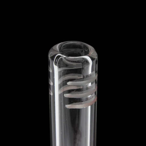 Shatter'd Glassworks - 3" Horizontal Slit Diffused Downstem - Open End for Herb - Image 2