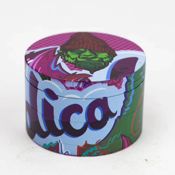 Indica 4 Part Gorilla Zinc Grinder - Image 3