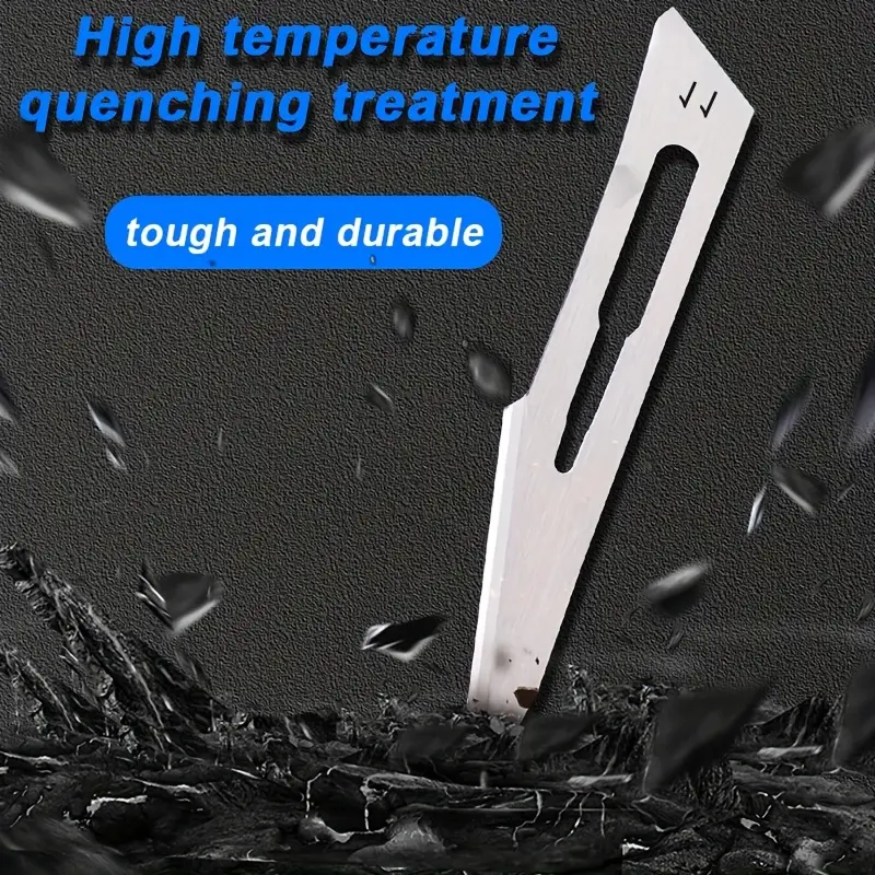 10pcs Carbon Steel No. 11 Special Sharp Blade - Image 4