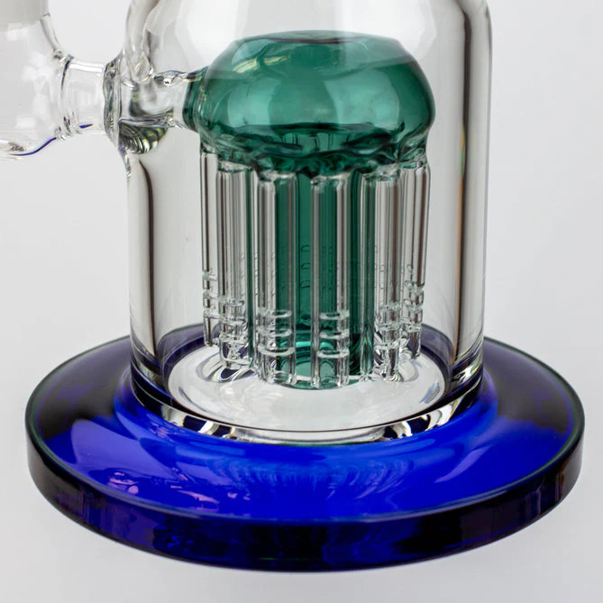 Infyniti Glass 11" Double Percolator Glass Bubbler - Image 2