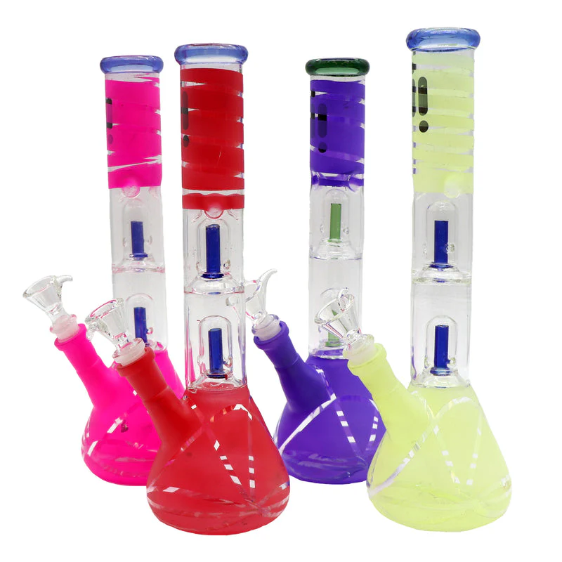 Infyniti 12" Water Bong W/ Double Splashguard