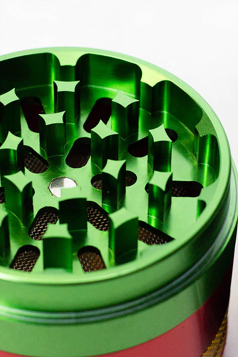 Infyniti 4 Part Aluminum Grinder With Silicone Container - Image 5