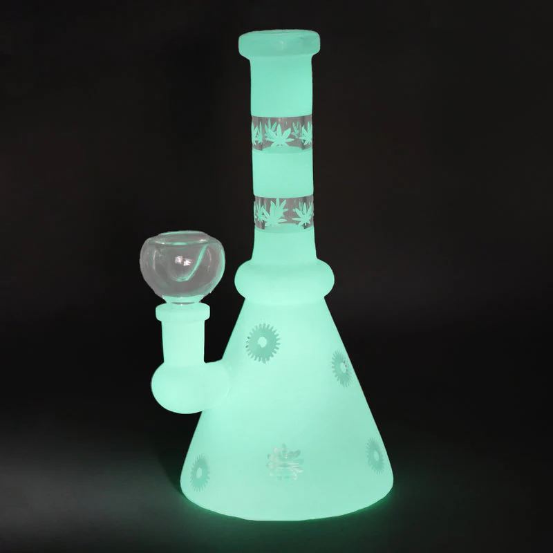 Infyniti 8" Glow In The Dark Printed Bong