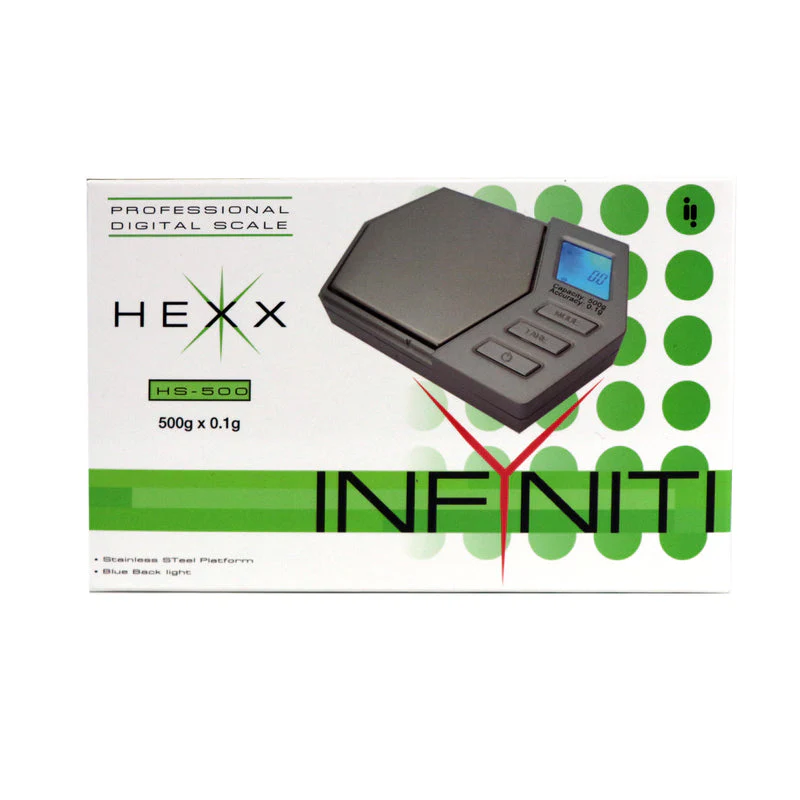 Infyniti - Hexx Digital Pocket Scale 500g x 0.1g - Image 3