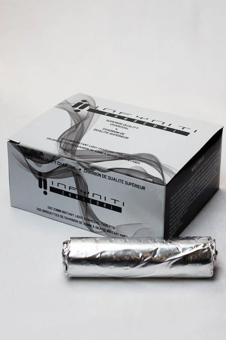 Infyniti Superior Quality Hookah/Shisha Charcoal (Roll of 10)