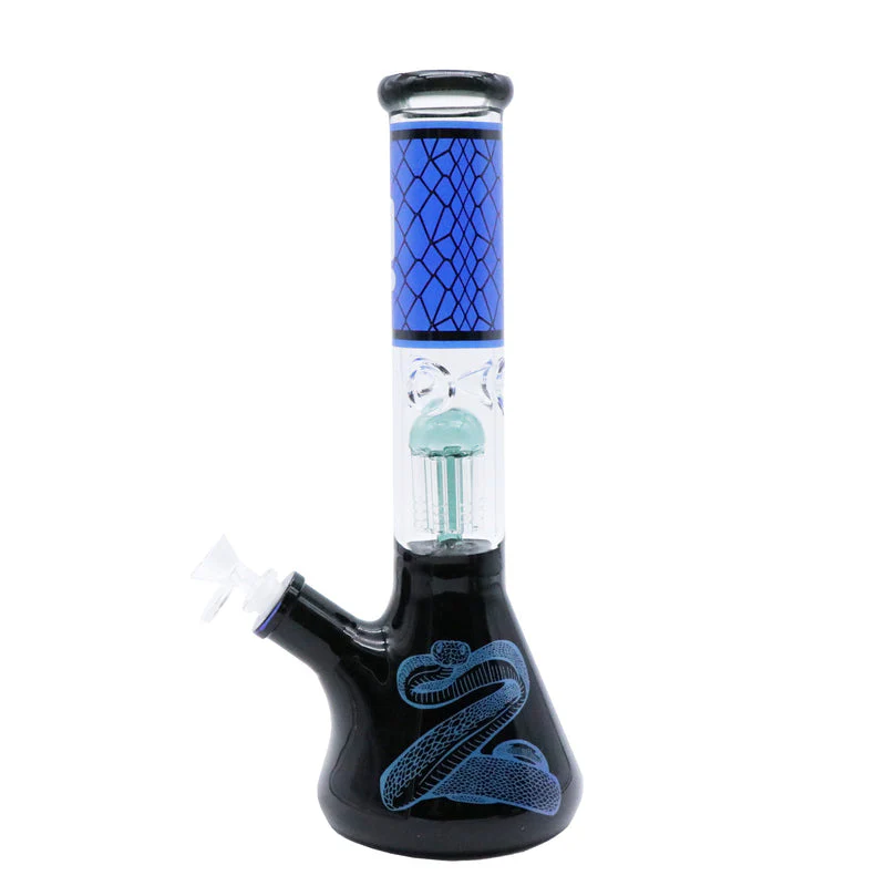 Infyniti Untamed 14" 7mm Classic Beaker Water Bong - Cobra - Image 5