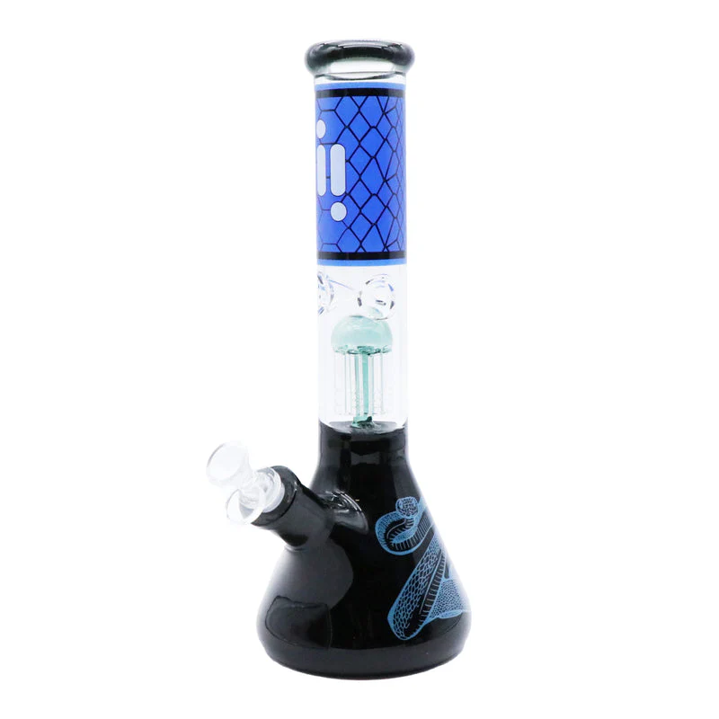 Infyniti Untamed 14" 7mm Classic Beaker Water Bong - Cobra - Image 7