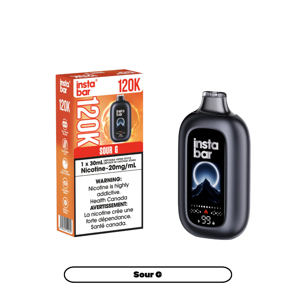Insta Bar 120K Disposable Vape 30mL - Image 11