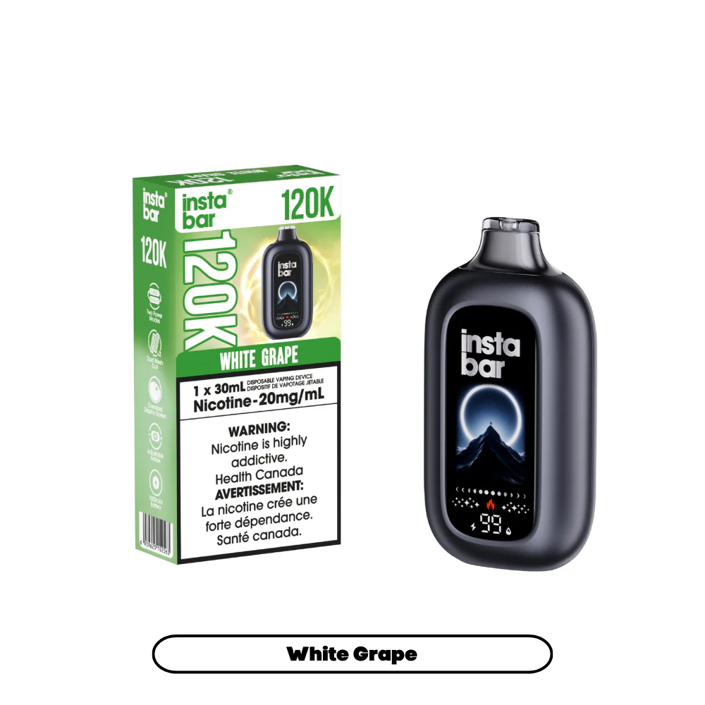Insta Bar 120K Disposable Vape 30mL - Image 12