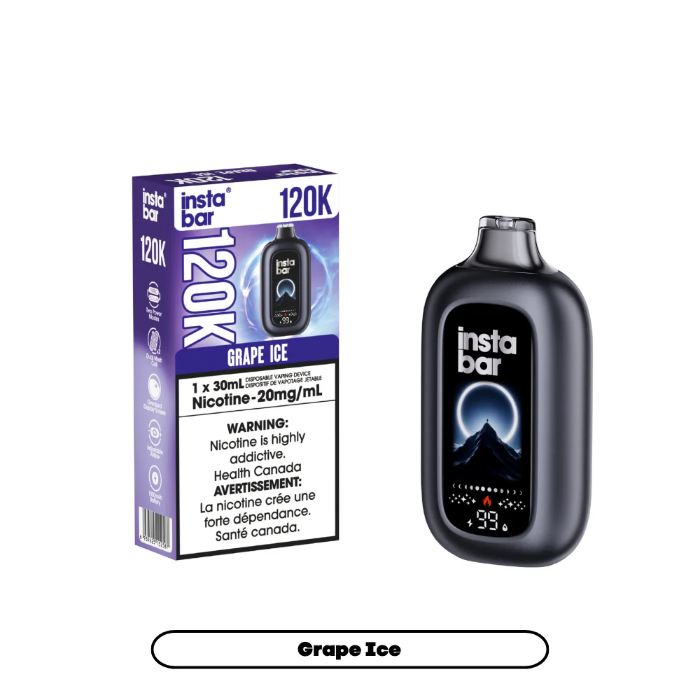 Insta Bar 120K Disposable Vape 30mL - Image 6